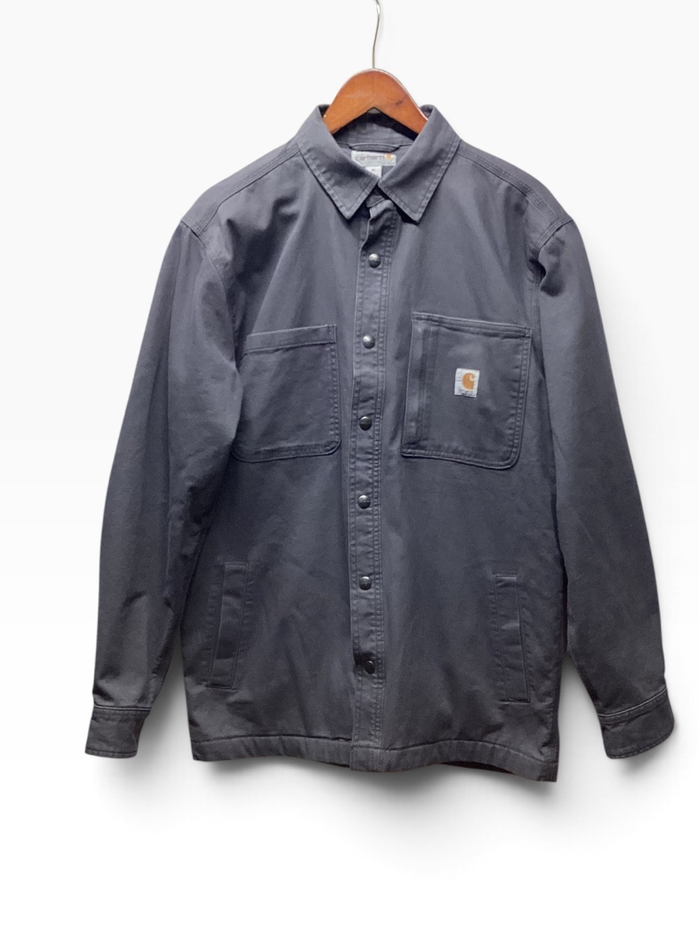Carhartt Rugged Flex Rigby Shirt Jacket Gray size Medium